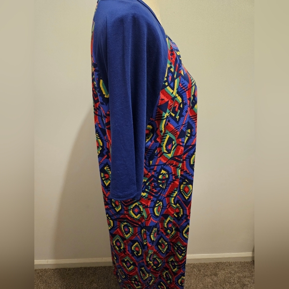 LuLaRoe Casual Stretchy Comfy Dress Size 3XL #W-402 - Picture 4 of 6
